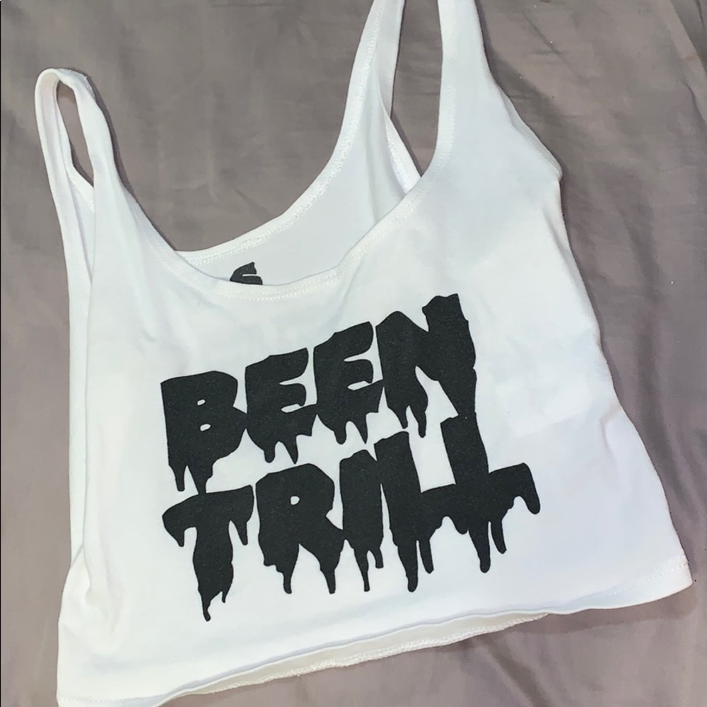 Trill Crop Top **RARE**